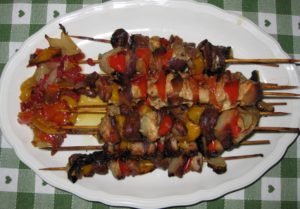 Spiedini (Italian Skewered Meat and Vegetables) | Villa Sentieri